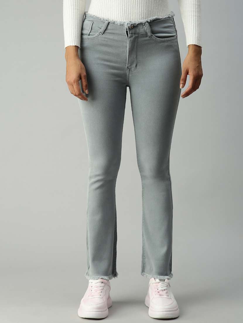 women's plain slim fit jeans