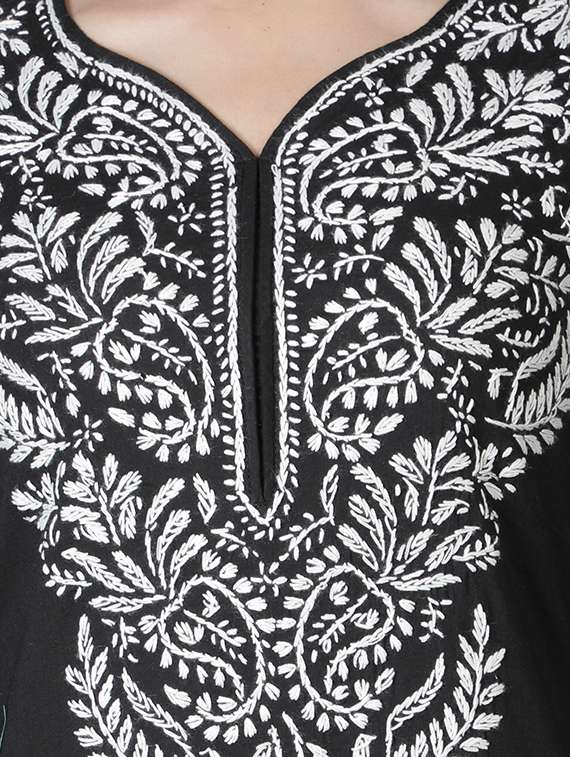 women's straight kurta - 18306937 - Standard Image - 3
