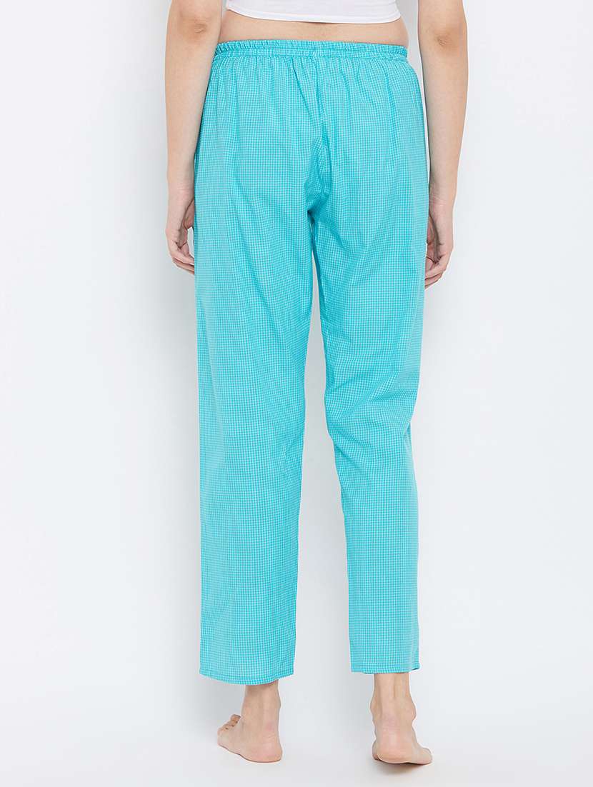 mid-rise checkered pajama - 18307458 - Standard Image - 3