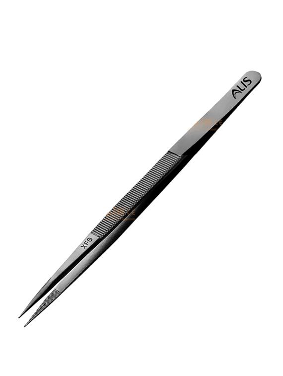 alis precision diamond tweezer, anti-static stainless steel tweezer non-magnetic tweezer eyebrow & ingrown hair removal - 18308167 - Zoom Image - 0