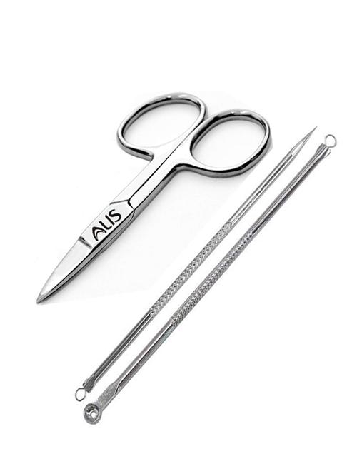 alis professional scissor & blackhead remover needles (combo scissor & blackhead needle) - 18308168 - Standard Image - 0