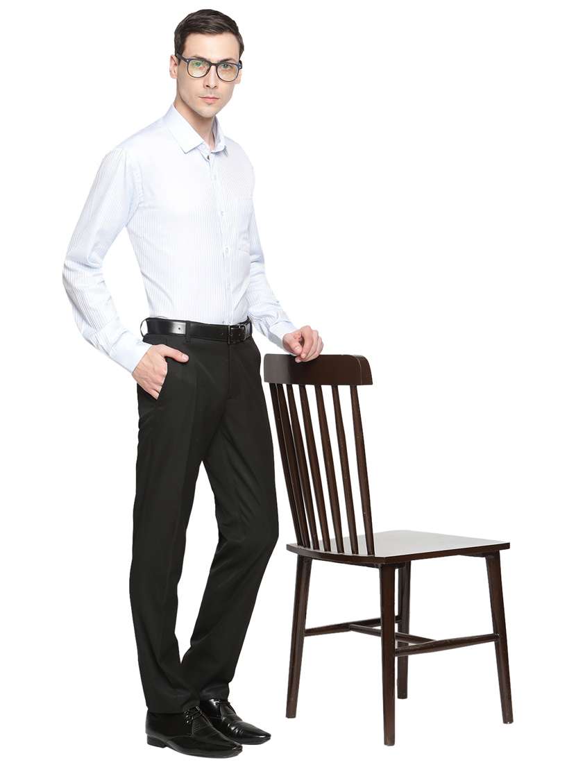 mens stripes formal shirt - 18309543 - Standard Image - 3