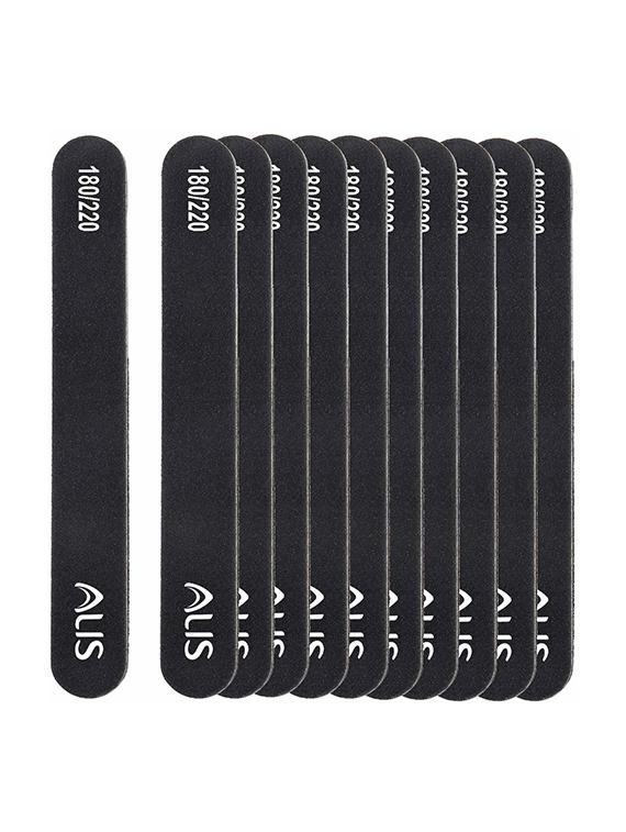 alis nail filer double sided 180/220 grit for nail file/nail buffing/manicure nail art bl nf st (11 pieces set) - 18310218 - Zoom Image - 0