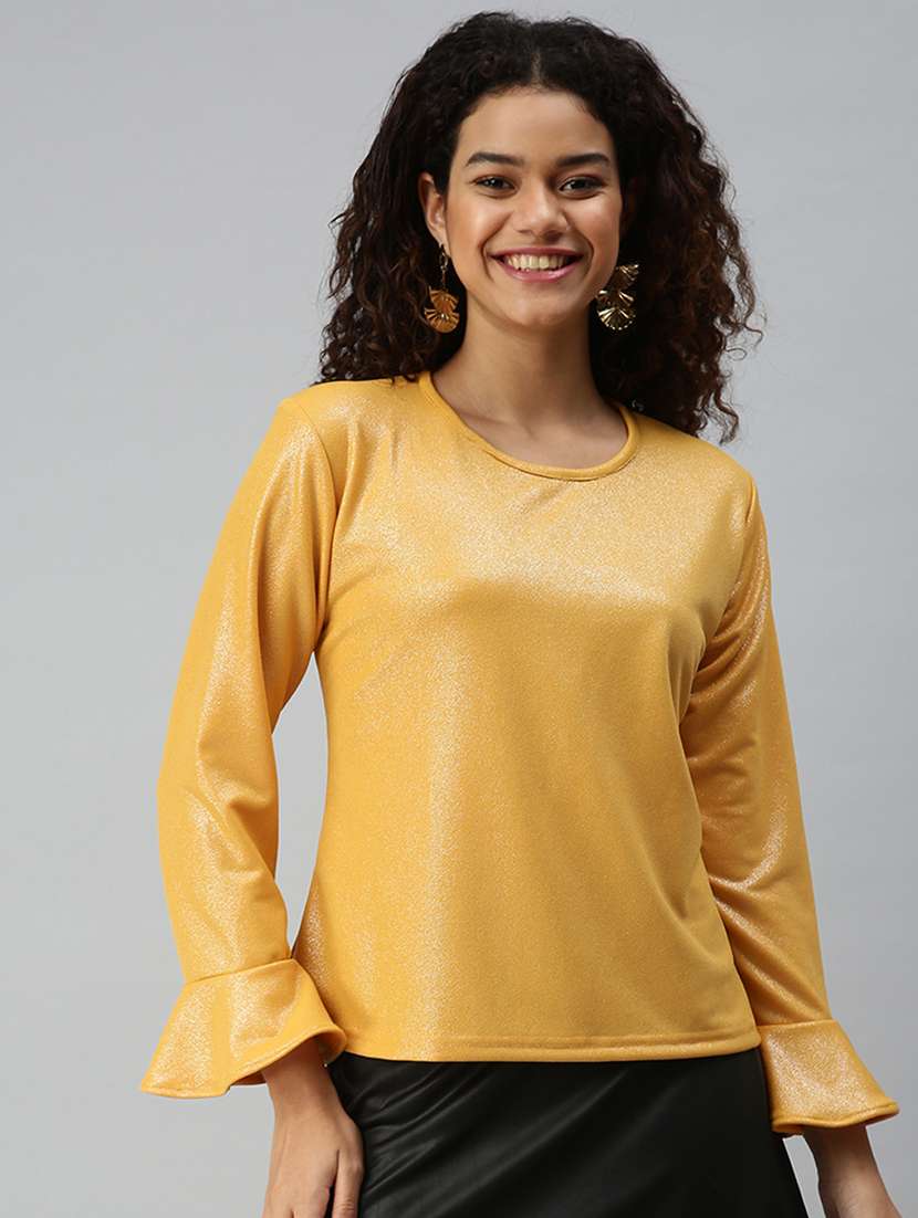 women's straight round neck top - 18310453 -  Zoom Image - 0