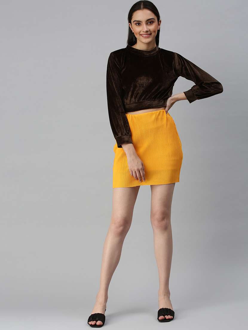 women's blouson mock neck top - 18310487 -  Standard Image - 3