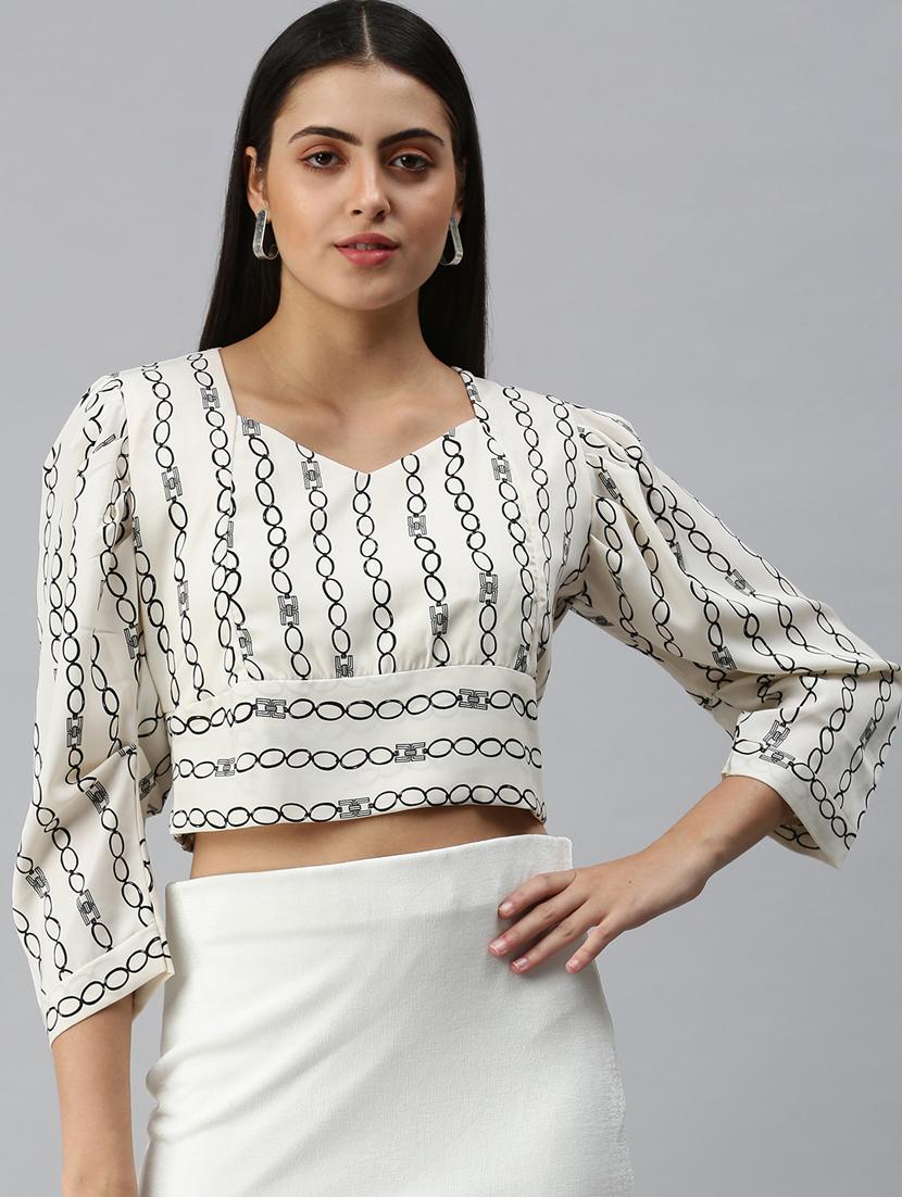 women's blouson sweetheart neck top - 18310498 -  Zoom Image - 0
