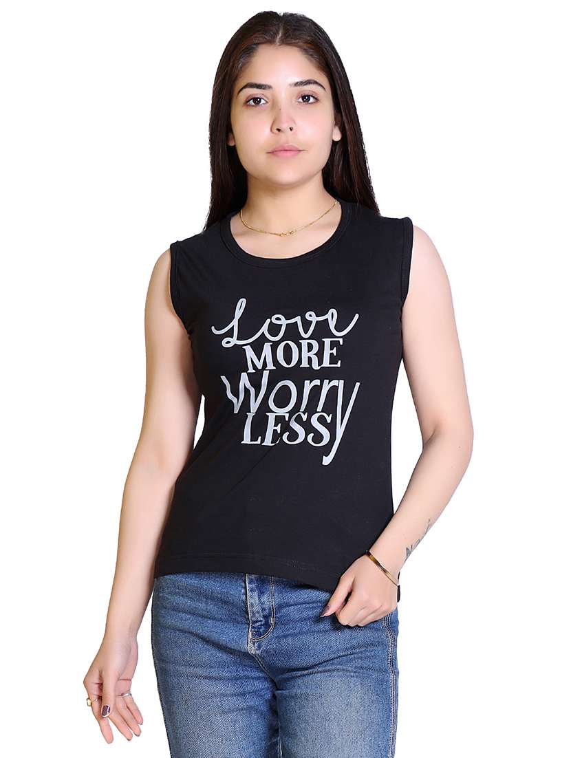 women's straight round neck top