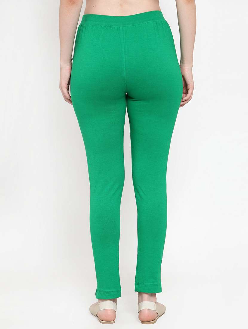 set of 2 multi colored solid legging - 18312441 -  Standard Image - 3