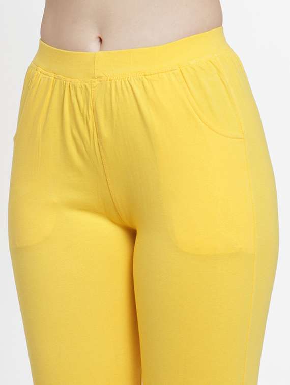 set of 2 multi colored solid legging - 18312468 -  Standard Image - 5