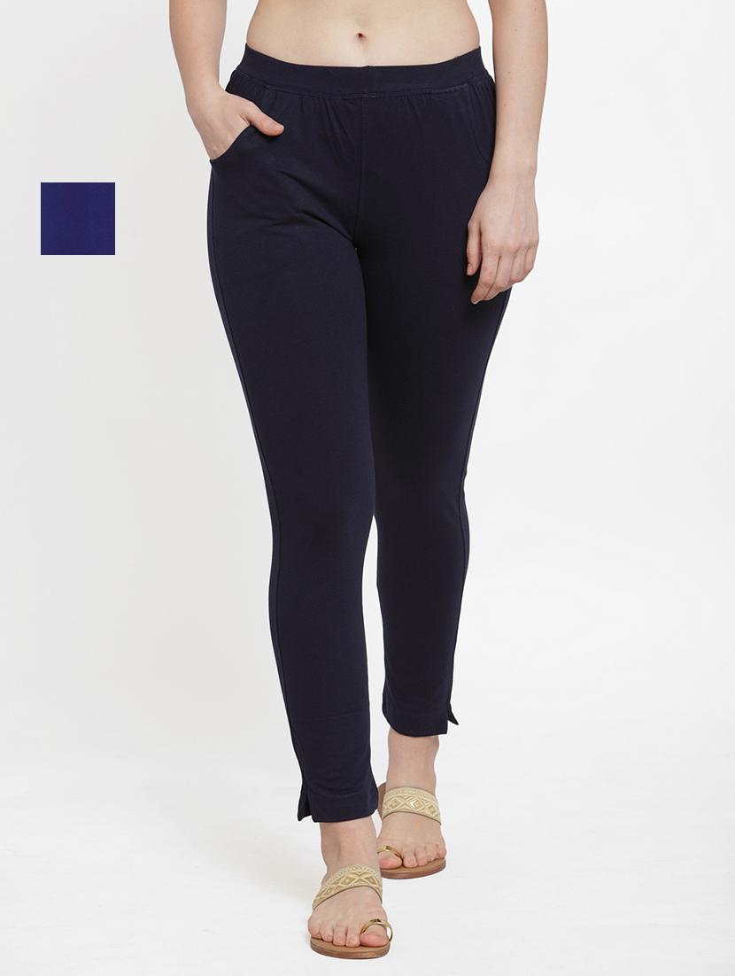 set of 2 multi colored solid legging - 18312494 -  Zoom Image - 0