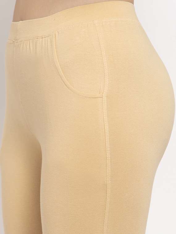 set of 2 multi colored solid legging - 18312546 - Standard Image - 5