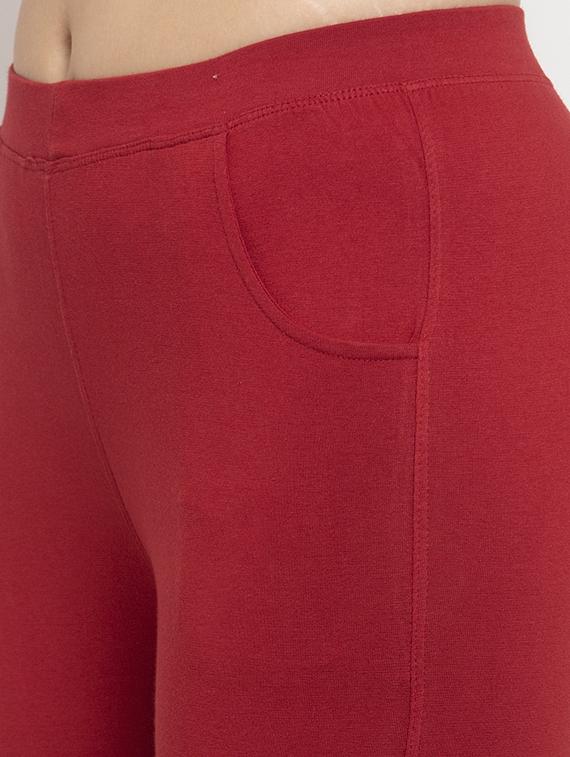 set of 2 multi colored solid legging - 18312564 - Standard Image - 5