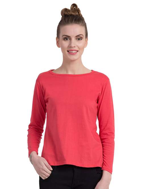 round neck solid regular tee - 18312774 -  Standard Image - 0