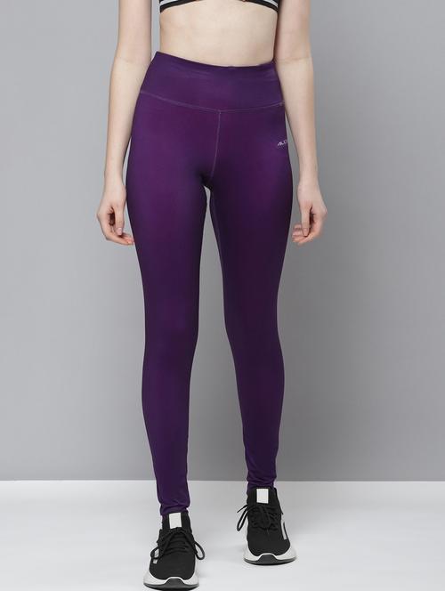 high rise solid sports legging - 18312797 - Standard Image - 0