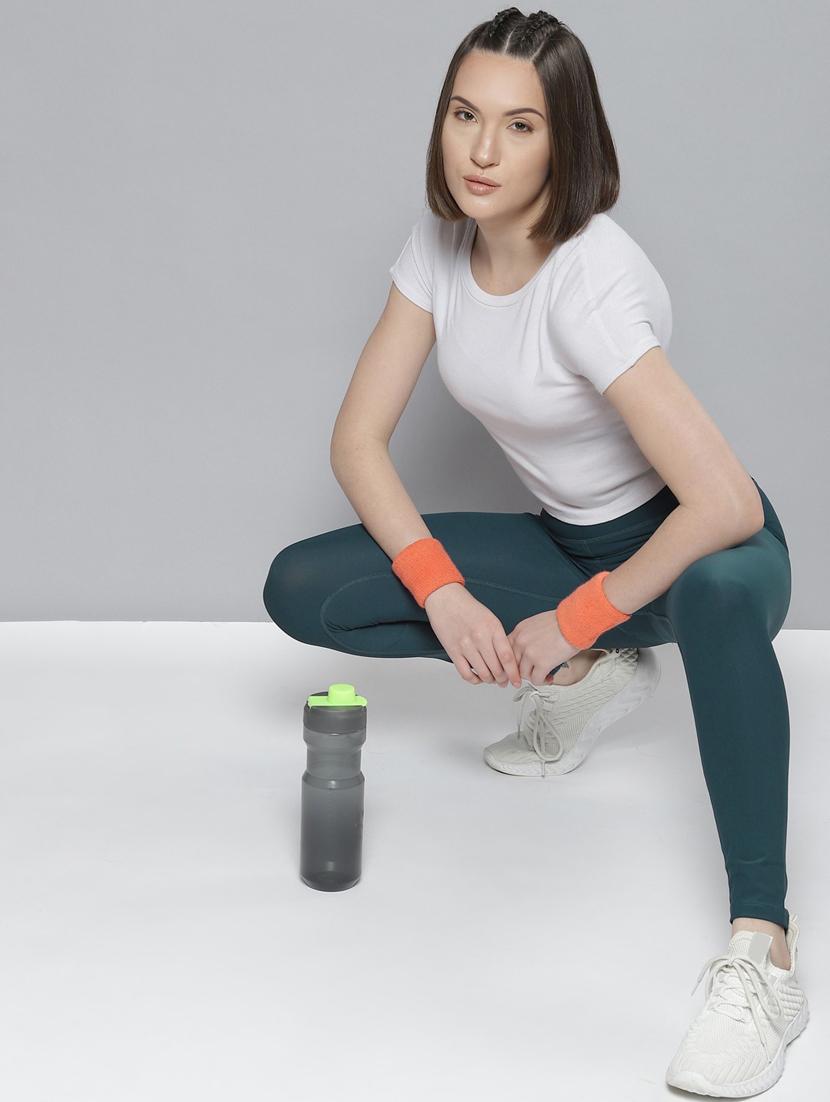high rise solid sports legging - 18312800 - Standard Image - 3