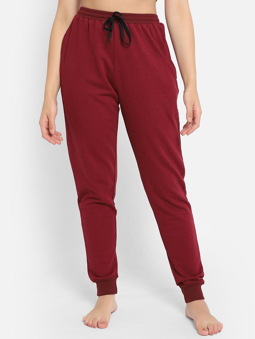 drawstring waist solid pajama - 18313602 - Zoom Image - 0