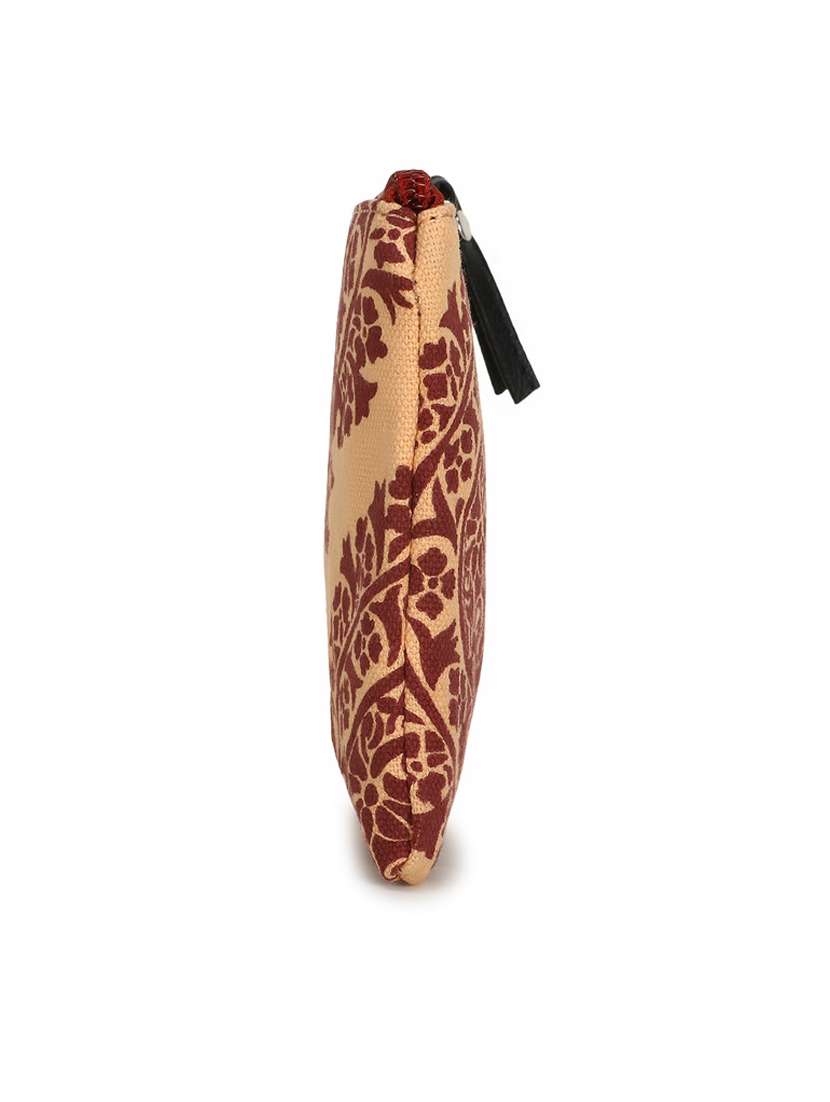 yellow printed regular pouch - 18313889 - Standard Image - 5