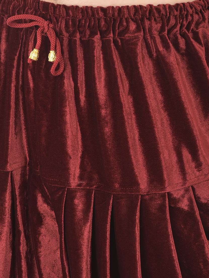 golden self-designed sherwani ethnic wear set - 18315498 -  Standard Image - 3