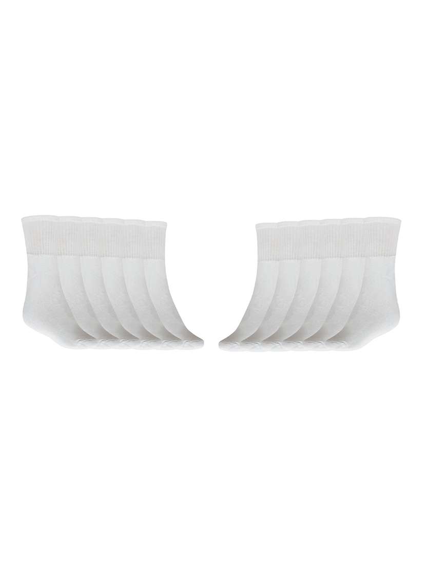 women pack of 6 solid above ankle length socks - 18315688 - Zoom Image - 0