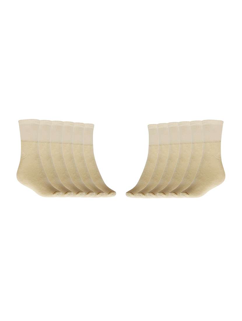 women pack of 6 solid above ankle length socks - 18315692 -  Zoom Image - 0