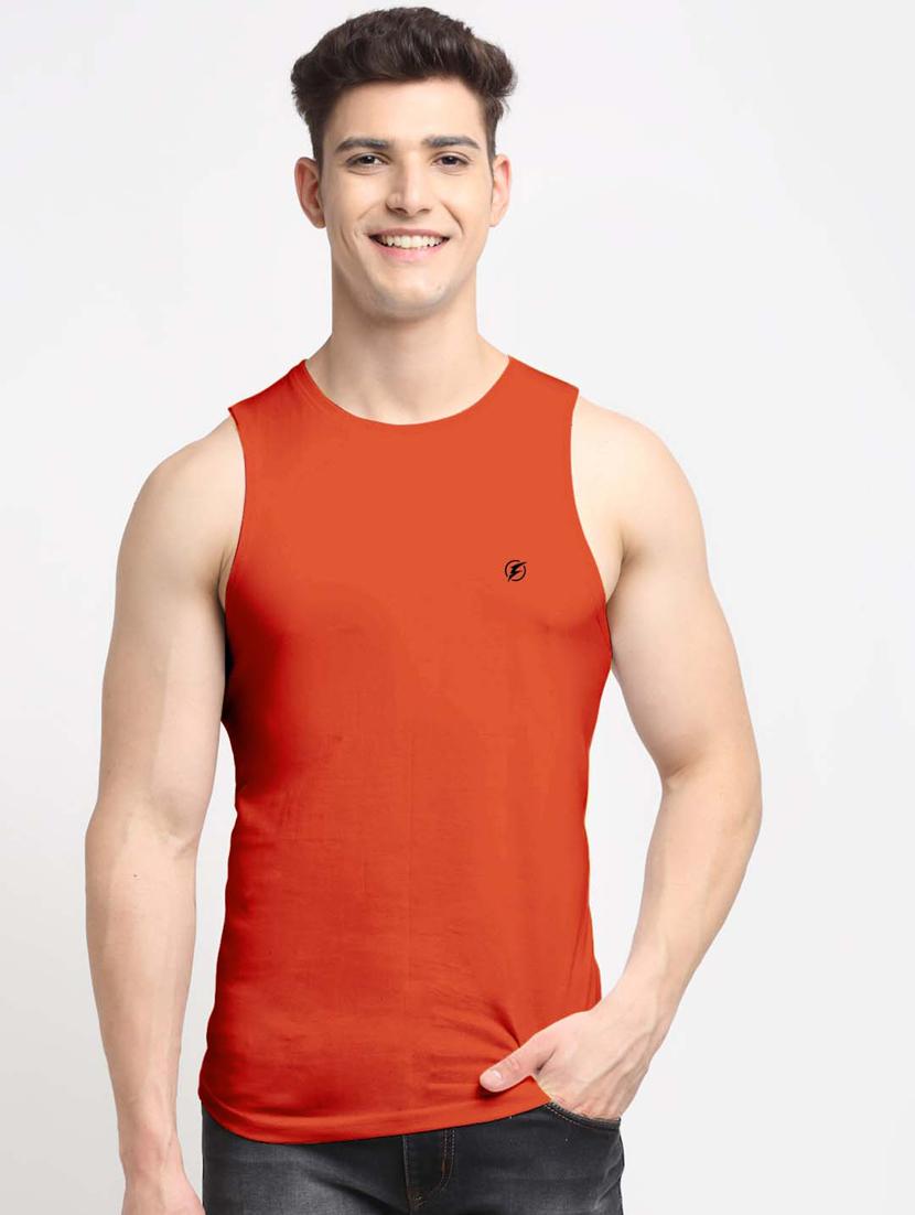 orange solid vest - 18315816 - Zoom Image - 0