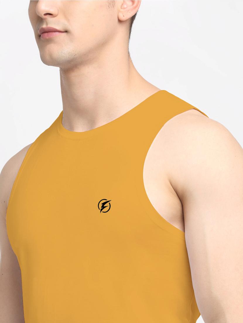 gold solid vest - 18315822 - Standard Image - 5