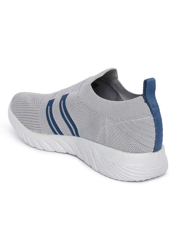 gray slip on tennis shoes