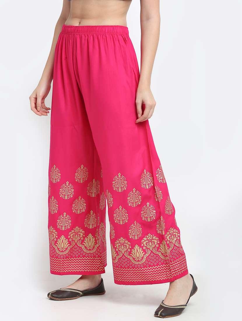 pack of 2 mid rise palazzo - 18316091 -  Standard Image - 3