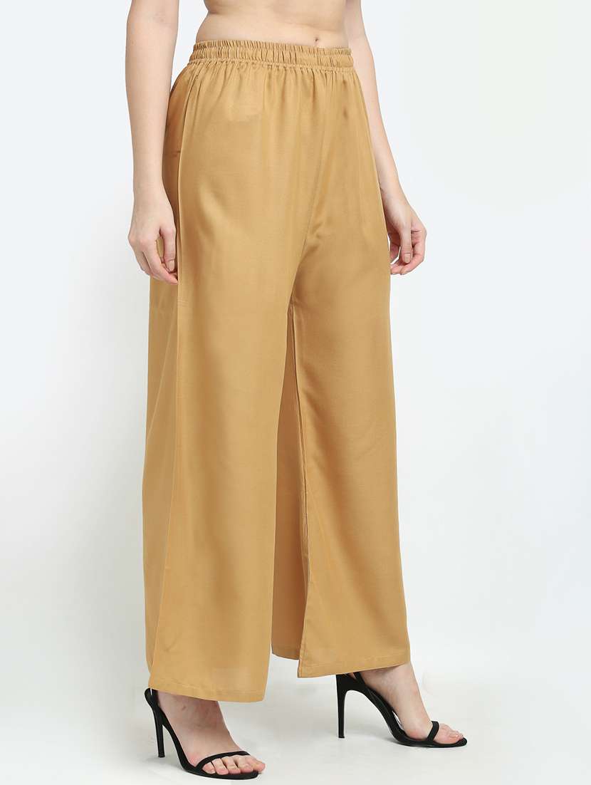 pack of 2 mid rise palazzo - 18316117 -  Standard Image - 3