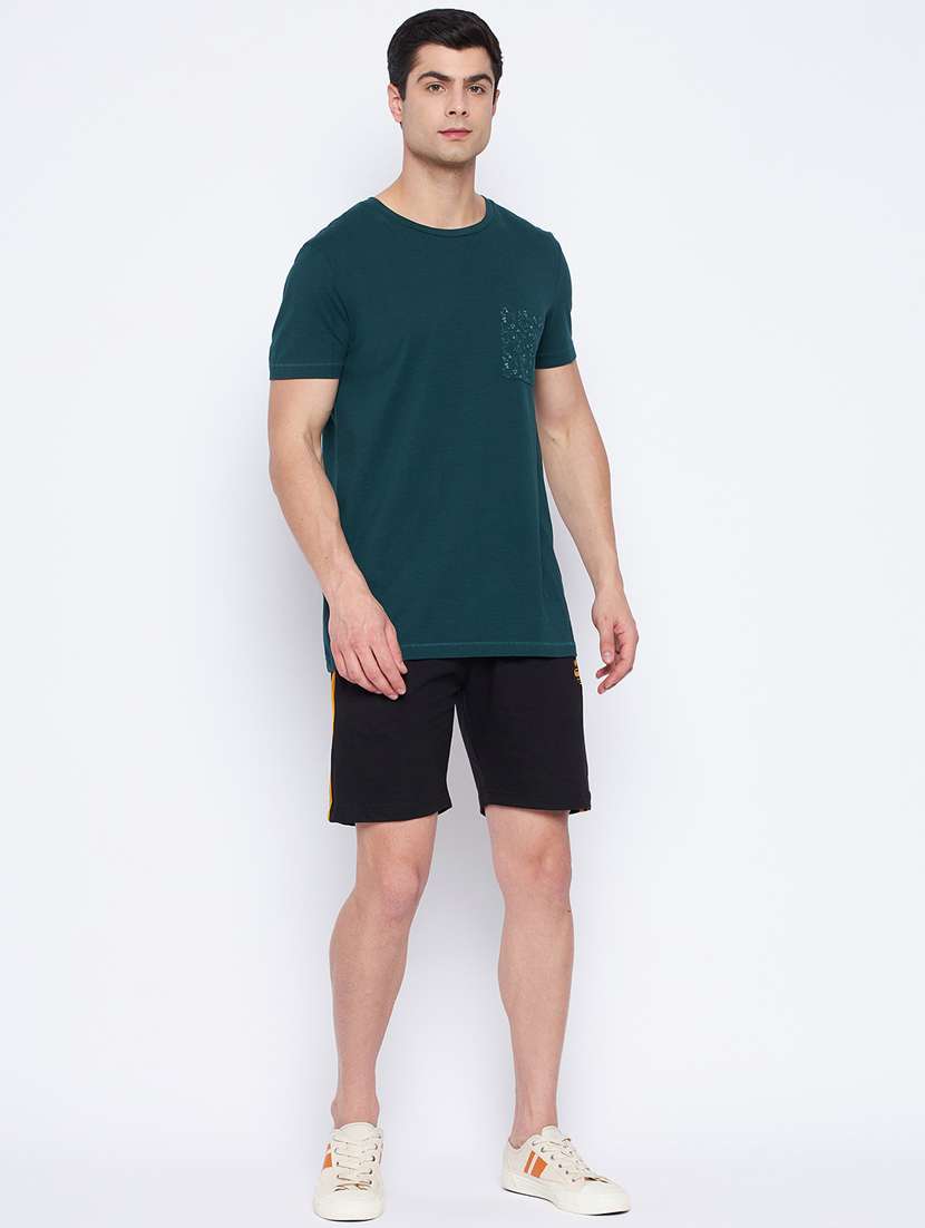 black solid blend short - 18316245 -  Standard Image - 3
