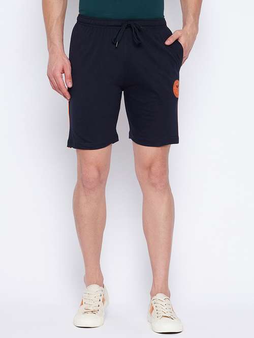 navy blue solid blend short - 18316247 -  Standard Image - 0