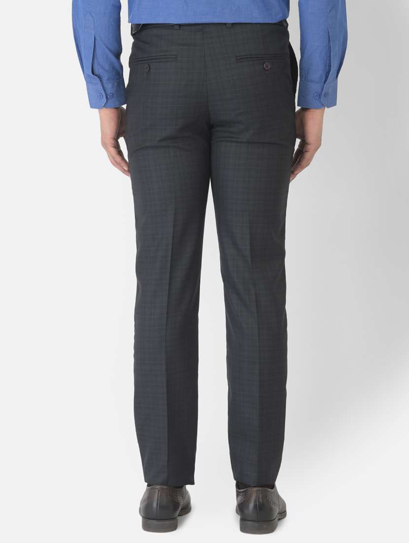 black checkered formal trouser - 18317045 -  Standard Image - 3