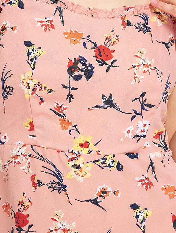 women's fit & flare floral dress - 18317536 -  Standard Image - 3