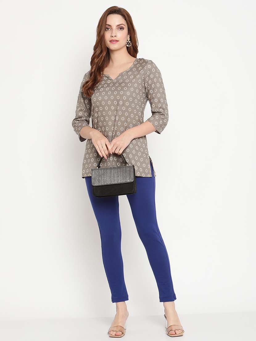 blue cotton leggings - 18318947 -  Standard Image - 3