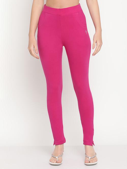 pink cotton leggings - 18318956 -  Standard Image - 0
