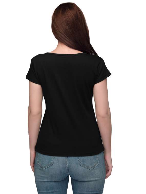 round neck printed regular tee - 18319555 -  Standard Image - 3