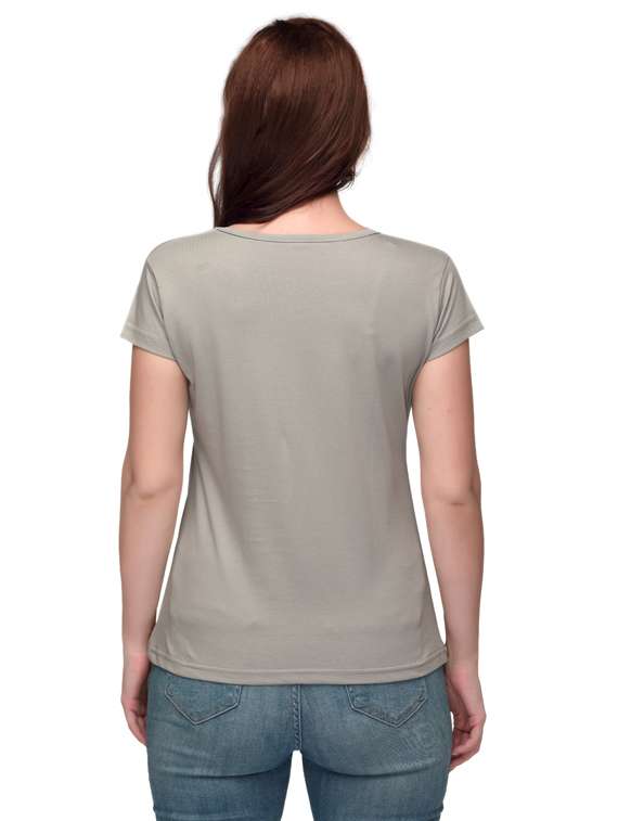 round neck printed regular tee - 18319562 -  Standard Image - 3
