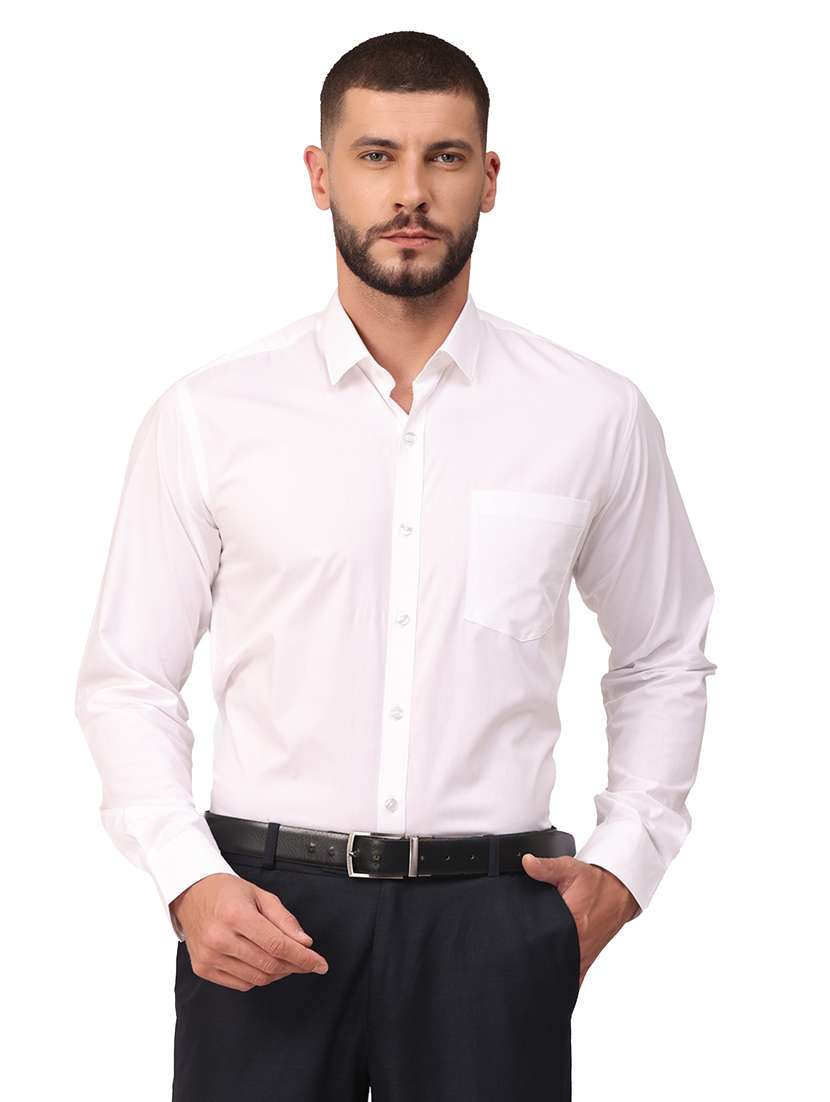 mens solids formal shirt