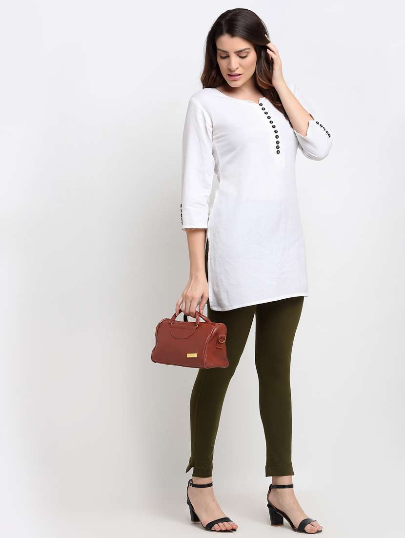 pack of 2 solid leggings  - 18321126 -  Standard Image - 5