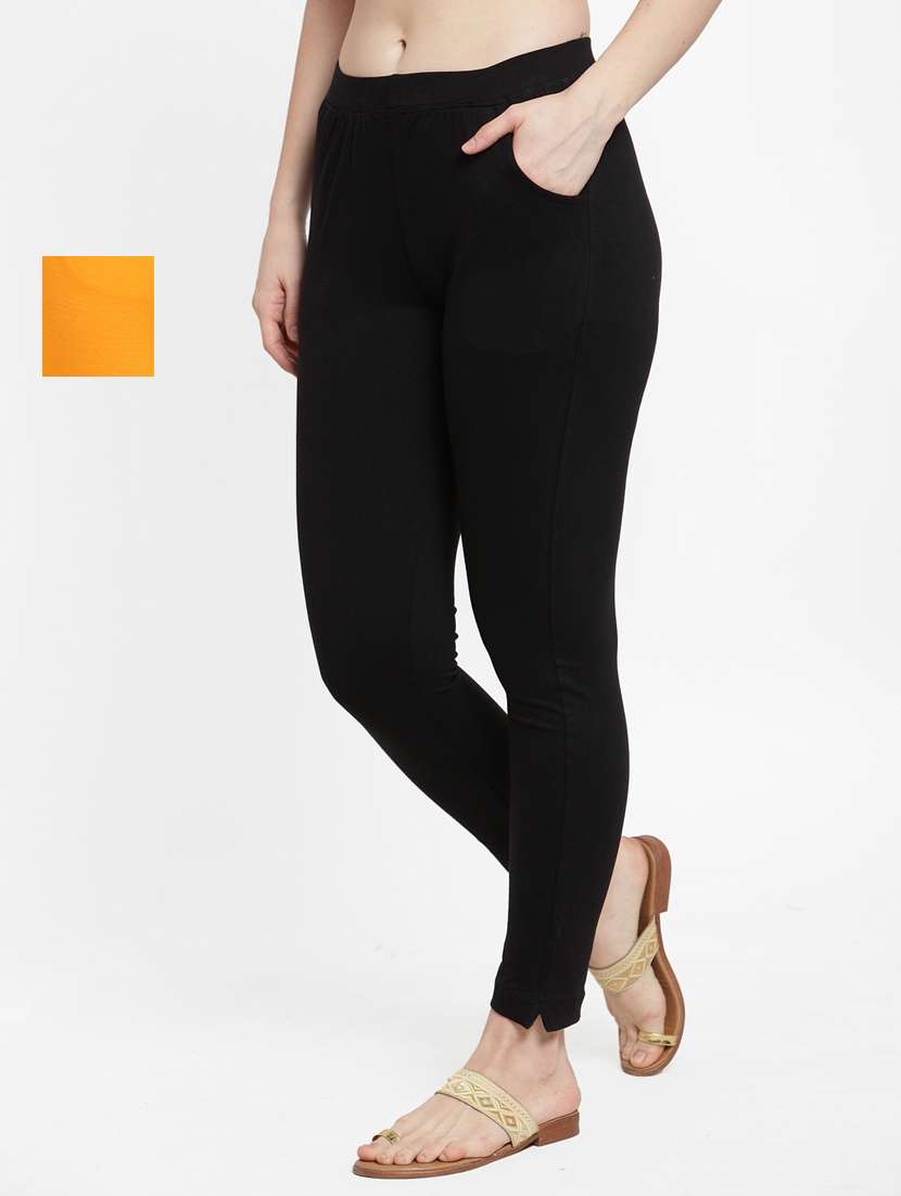 pack of 2 solid leggings 