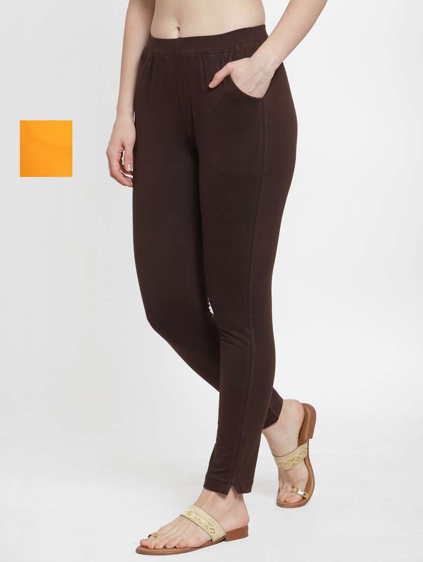 pack of 2 solid leggings 