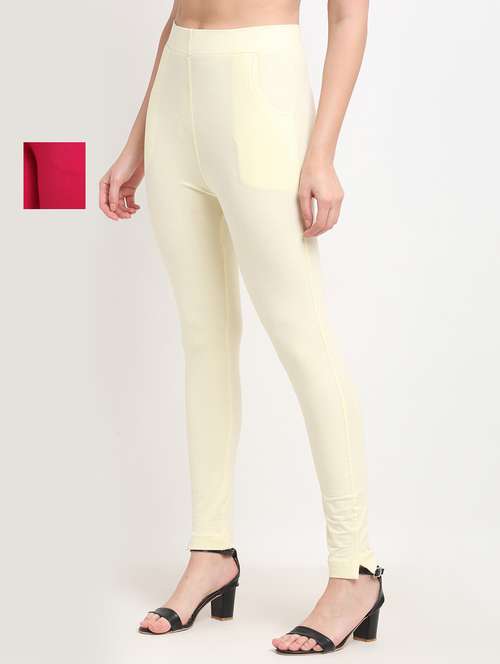 pack of 2 solid leggings  - 18321163 -  Standard Image - 0
