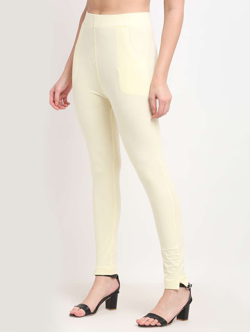 pack of 2 solid leggings  - 18321171 -  Standard Image - 3