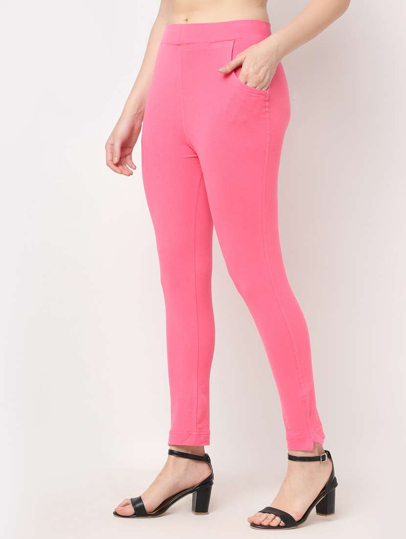 pack of 2 solid leggings  - 18321187 -  Standard Image - 3