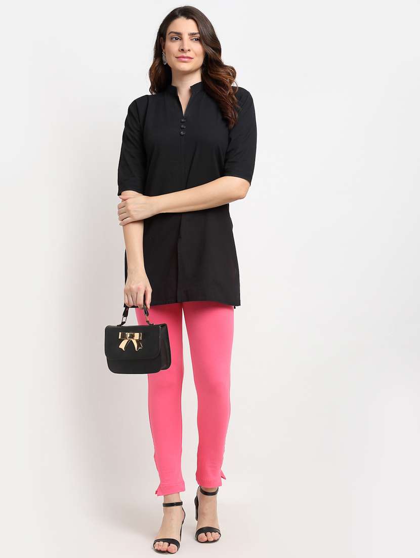 pack of 2 solid leggings  - 18321187 -  Standard Image - 5