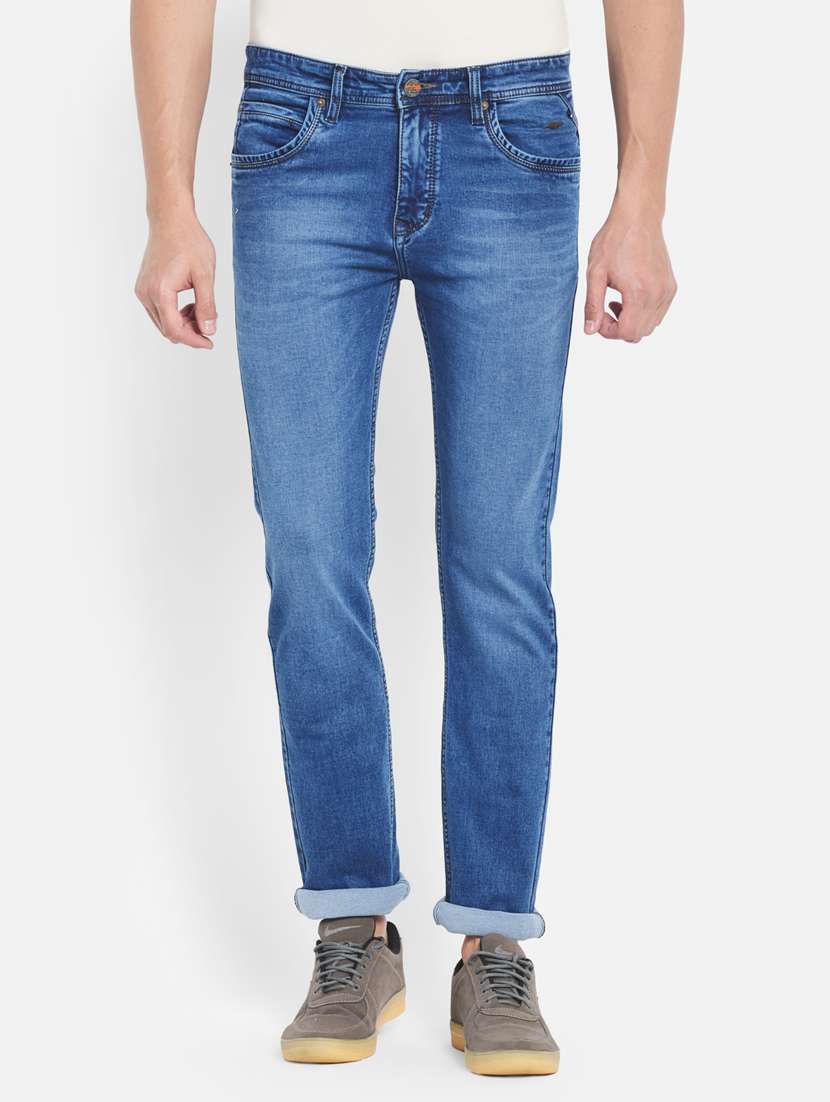 light blue light-washed denim jean - 18321282 -  Zoom Image - 0
