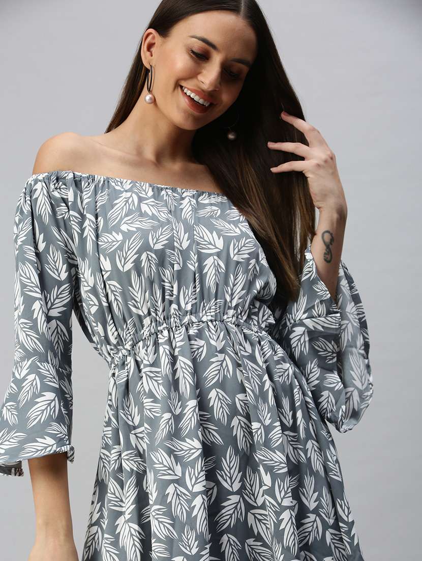 women's shift bandhani dress - 18321825 - Standard Image - 5