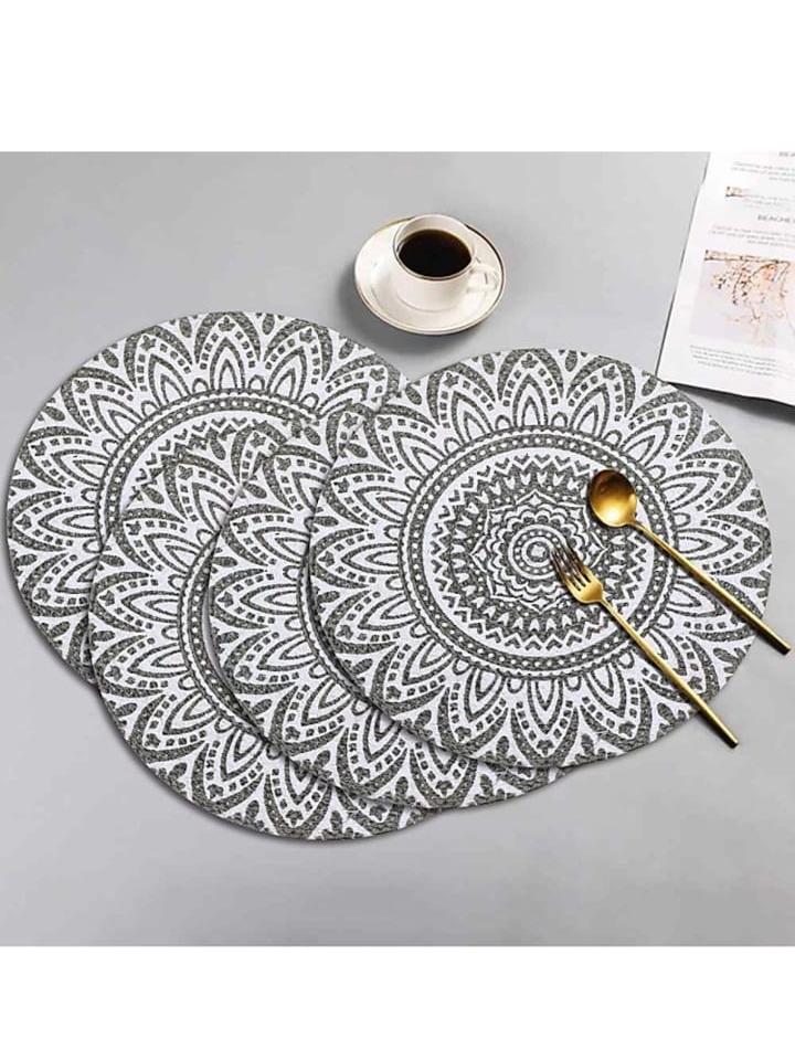 cotton fabric table mat pack of - 18322790 - Zoom Image - 0