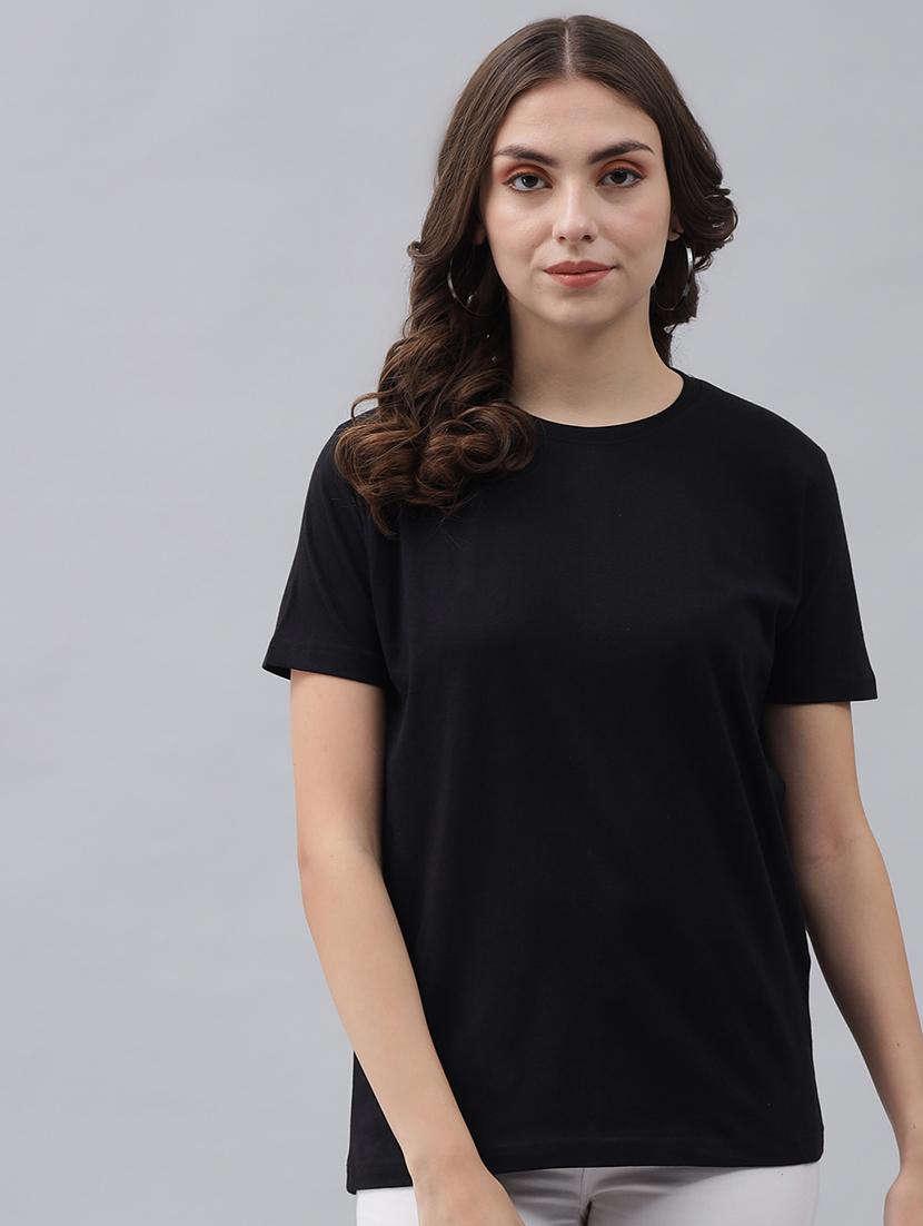 round neck solid tee  - 18324506 -  Zoom Image - 0