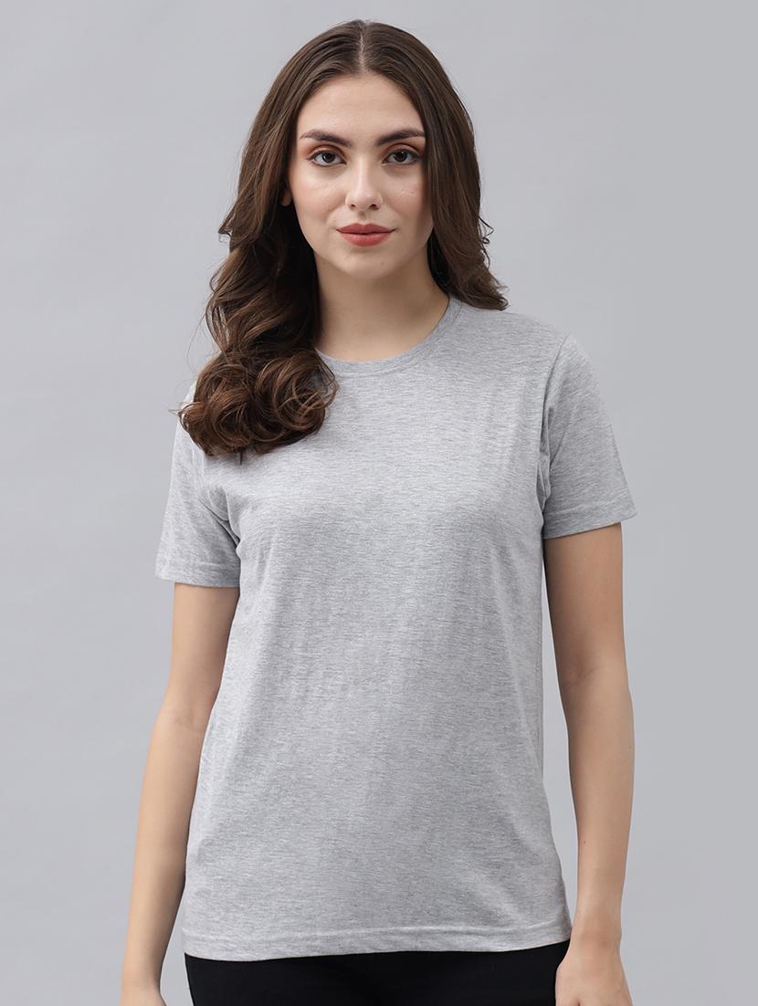 round neck solid tee - 18324509 - Zoom Image - 0
